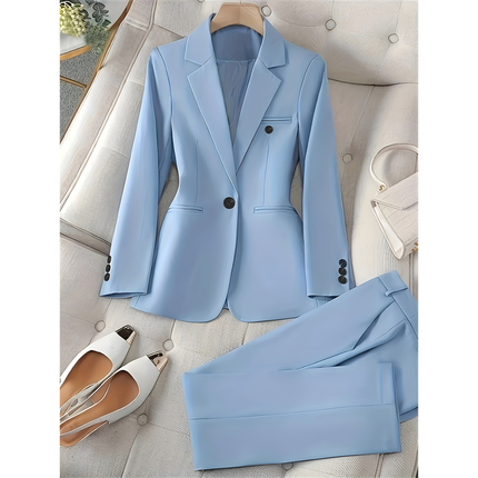 Thessa | Dames Blazer Set | Getailleerd Klassiek
