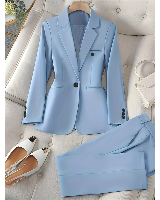 Thessa | Dames Blazer Set | Getailleerd Klassiek