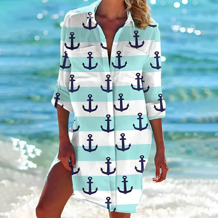 Giselle | Dames Zomershirt | Losse Pasvorm & Bloemenprint