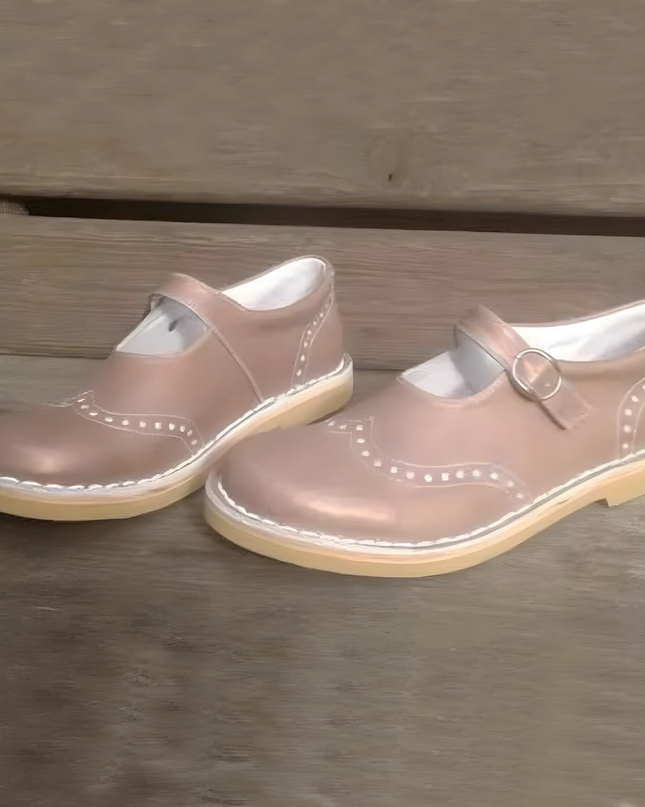 Madeline | Dames Mary Jane Schoenen | Vintage Stijl met Brogue-Details