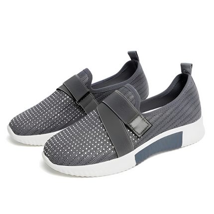 Kimberley | Dames Sneakers | Slip-On met Klittenband