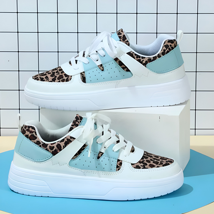 Brielle | Dames Sneakers | Panterprint en Comfortabele Pasvorm