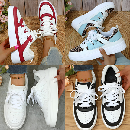 Brielle | Dames Sneakers | Panterprint en Comfortabele Pasvorm