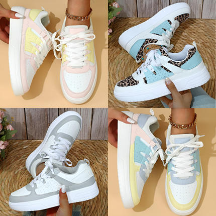 Brielle | Dames Sneakers | Panterprint en Comfortabele Pasvorm
