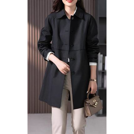 Tyra | Dames Trenchcoat | Kort Getailleerd