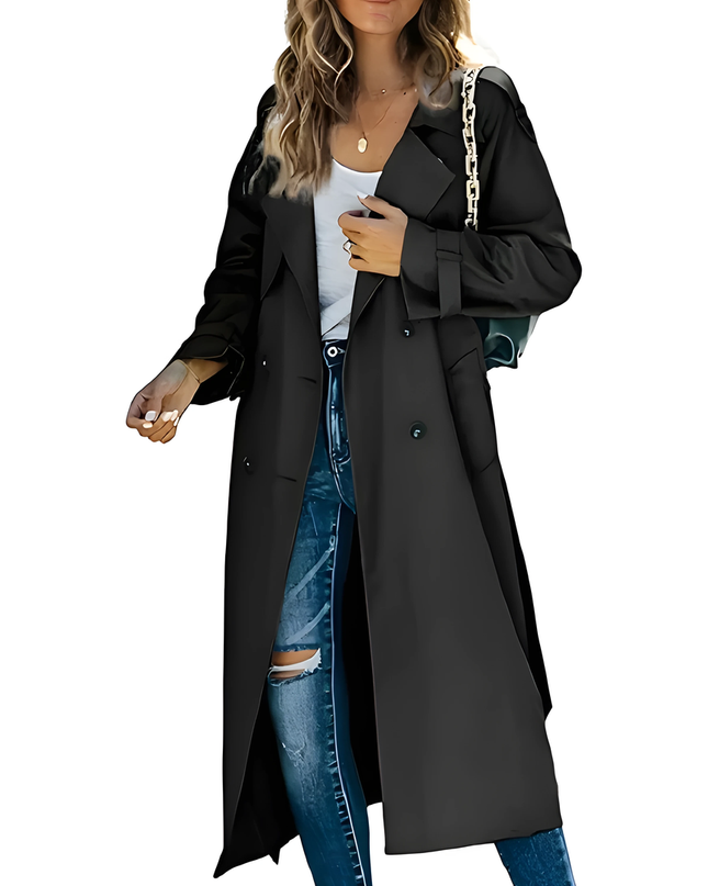 Roxelle | Dames Trenchcoat | Getailleerd Klassiek