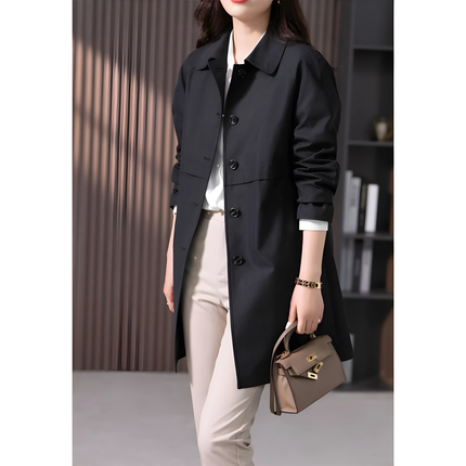 Tyra | Dames Trenchcoat | Kort Getailleerd