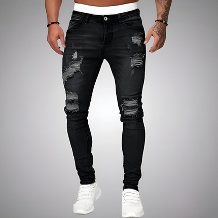 Dirk | Heren Jeans | Slim Fit Ripped