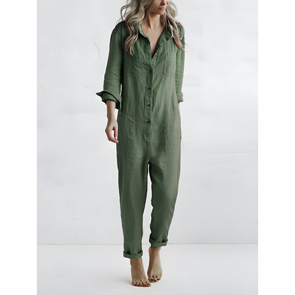 Kamira | Dames Jumpsuit | Lange Mouwen en Losse Pasvorm