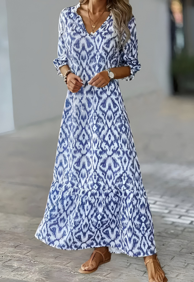 Karlien | Dames Maxijurk | Losvallend Model & Zomerse Pasvorm