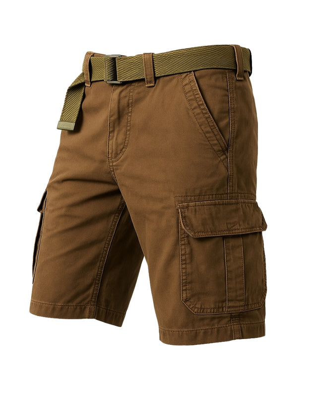 Aad | Heren Cargo Shorts | Vintage Look & Meerdere Zakken