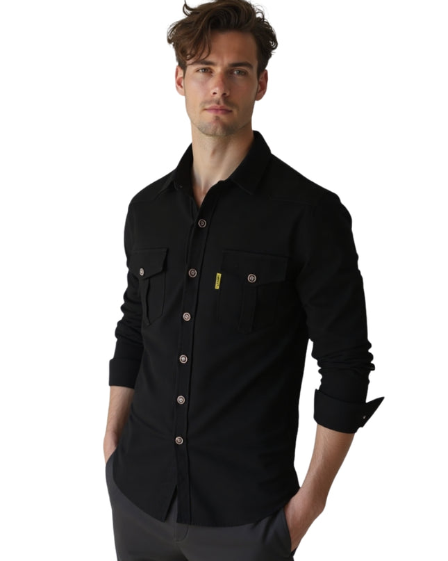 Thijs | Heren Overhemd | Regular Fit met Lange Mouwen