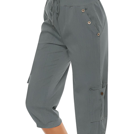 Jorien | Dames Cargo Broek | Elastische Enkel & Meerdere Zakken
