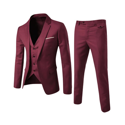 Ruben | Heren Pak | Slim Fit & Kreukvrij