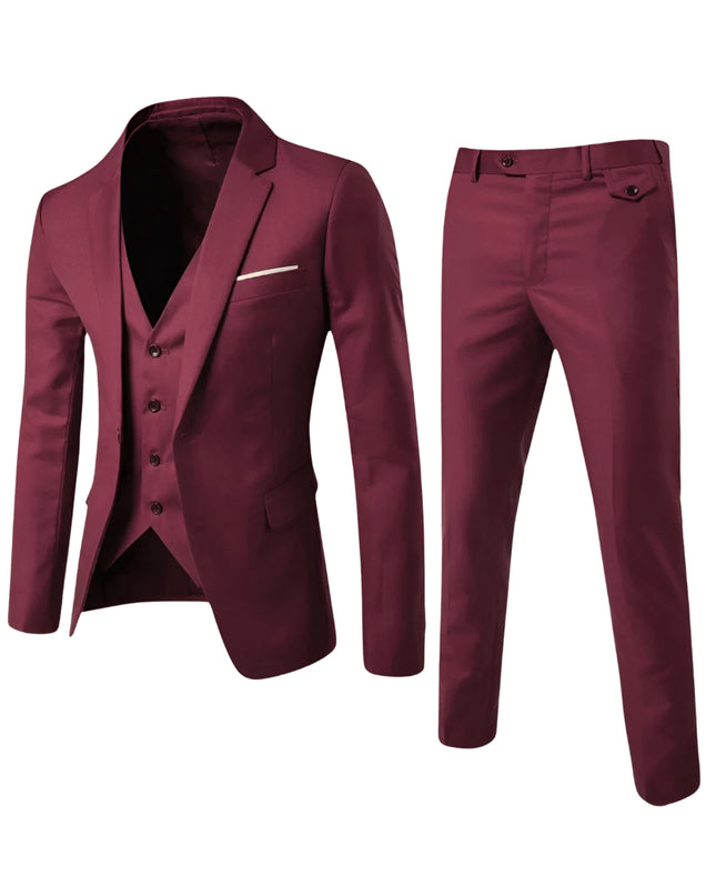 Ruben | Heren Pak | Slim Fit & Kreukvrij