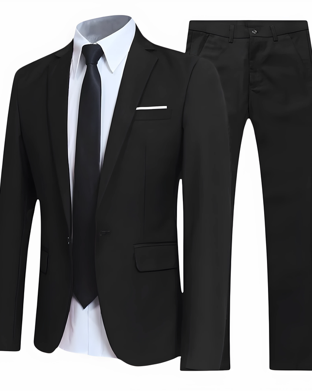 Xorben | Heren Driedelig Pak | Slimfit Klassiek