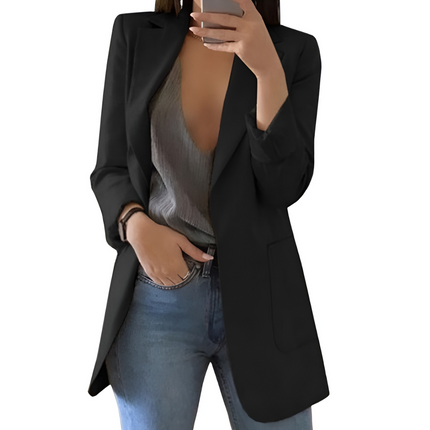 Yenthe | Dames Blazer | Lange Pasvorm & Open Front