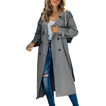 Roxelle | Dames Trenchcoat | Getailleerd Klassiek