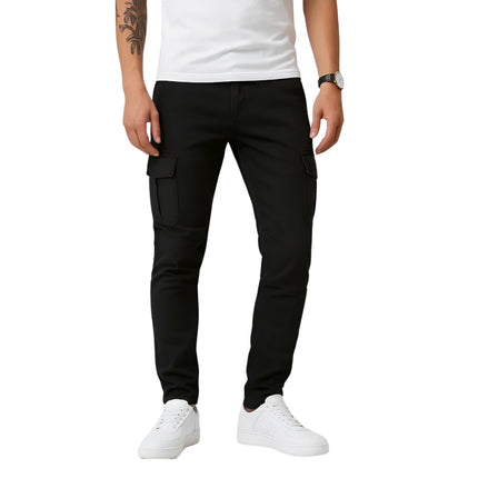 Koen | Heren Cargo Broek | 4-Way Stretch & Slim Fit Design
