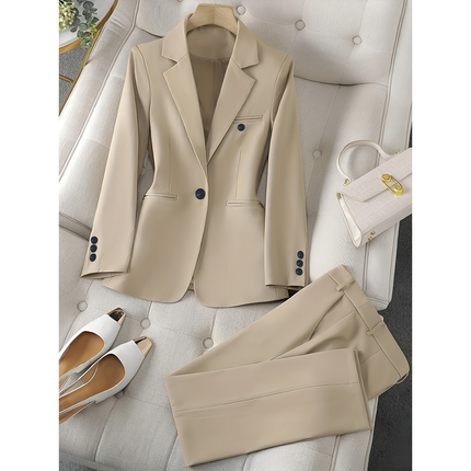 Thessa | Dames Blazer Set | Getailleerd Klassiek