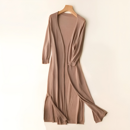 Odilia | Dames Cardigan | Lange Losvallende Pasvorm