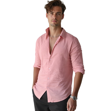 Zeger | Heren Zomerhemd | Ademend met Knoopsluiting