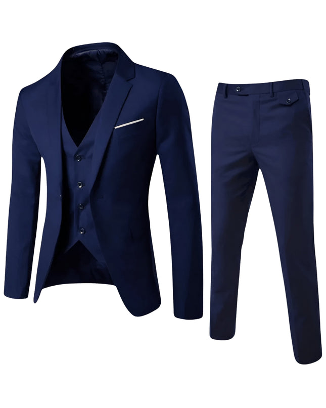 Ruben | Heren Pak | Slim Fit & Kreukvrij