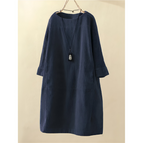 Donkerblauw