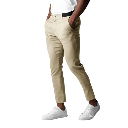 Jelle | Heren Chino | Stretch Elastische Taille