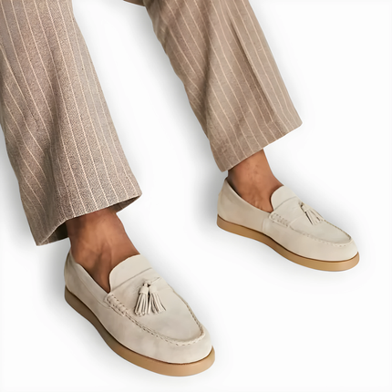 Jelte | Heren Loafers | Met Kwastjes en Flexibele Zool