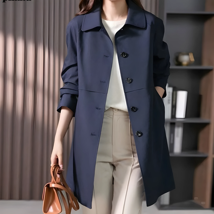 Tyra | Dames Trenchcoat | Kort Getailleerd