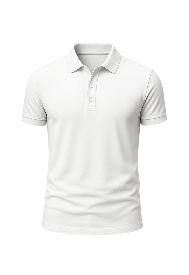 Freek | Heren Polo Shirt | Klassieke Pasvorm met Knopsluiting