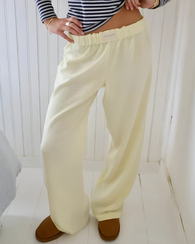 Wendela | Dames Zomer Broek | Losse Pasvorm met Flatterende Snit
