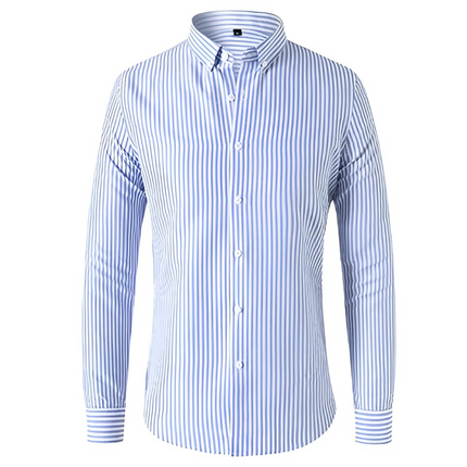 Cedric | Heren Overhemd | Gestreept Design & Ademend