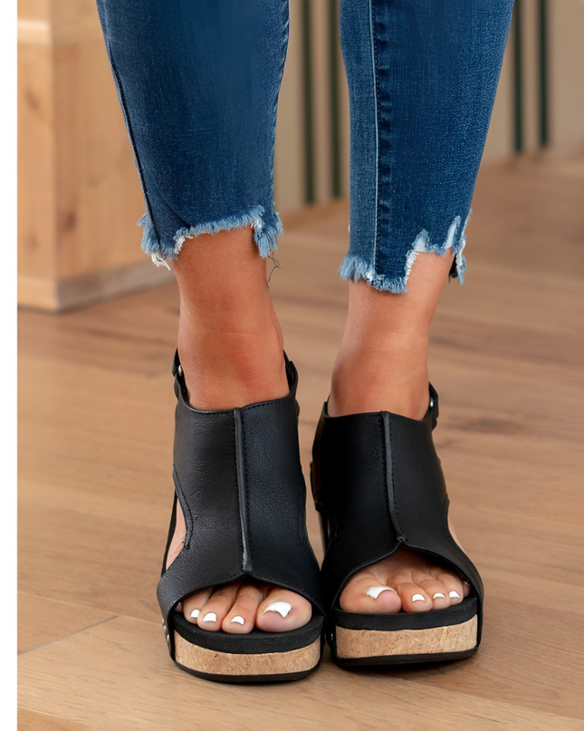 Esmee | Dames Sandalen | Vegan PU-Lederen Design met Ergonomisch Voetbed