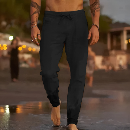 Gerben | Heren Linnen Broek | Luchtig en Comfortabel Casual Design