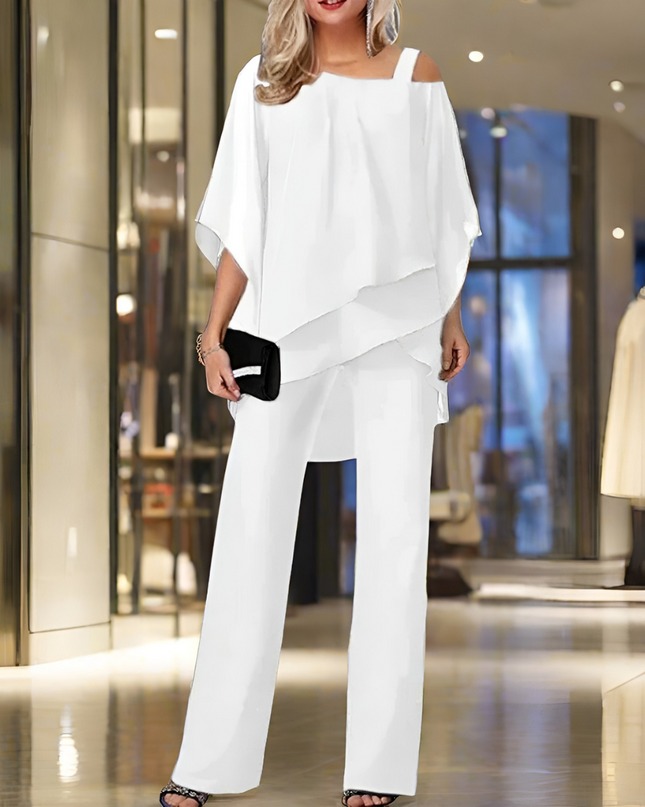 Elvira | Dames Set | Off-Shoulder en Elegant Gesneden