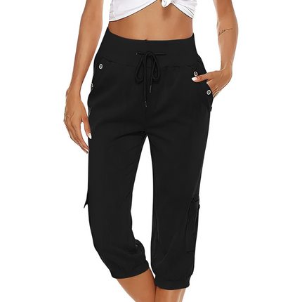 Jorien | Dames Cargo Broek | Elastische Enkel & Meerdere Zakken
