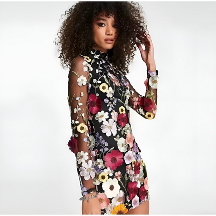 Annelies | Dames Jurk | Handgemaakt met Bloemenprint