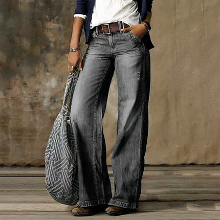 Luna | Dames Jeans | Vintage High-Waisted Design