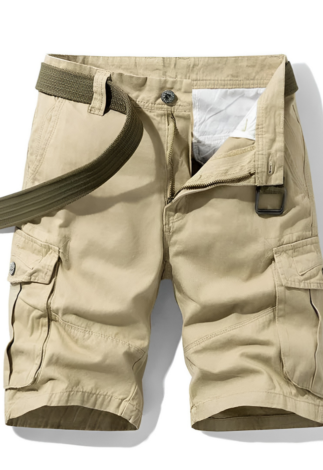 Govert | Heren Cargo Shorts | Veelzijdig met Meerdere Zakken