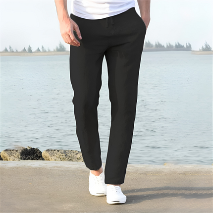 Vincent | Heren Linnen Broek | Ademend en Comfortabel voor Zomerdagen