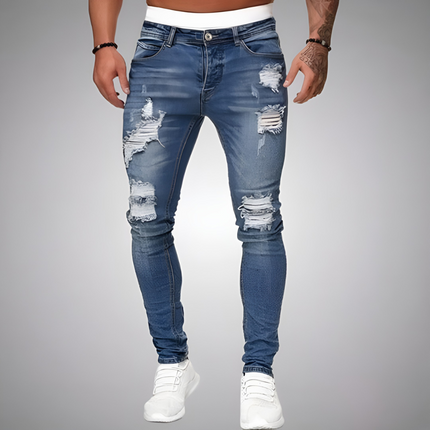 Dirk | Heren Jeans | Slim Fit Ripped