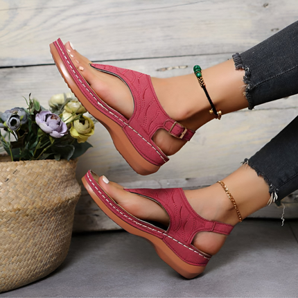 Hannelore | Dames Sandalen | Orthopedische Inlegzool voor Ultimatum Comfort