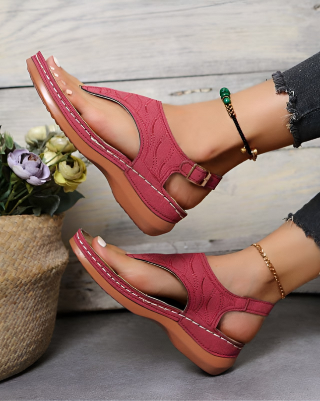 Hannelore | Dames Sandalen | Orthopedische Inlegzool voor Ultimatum Comfort