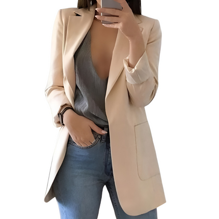 Yenthe | Dames Blazer | Lange Pasvorm & Open Front