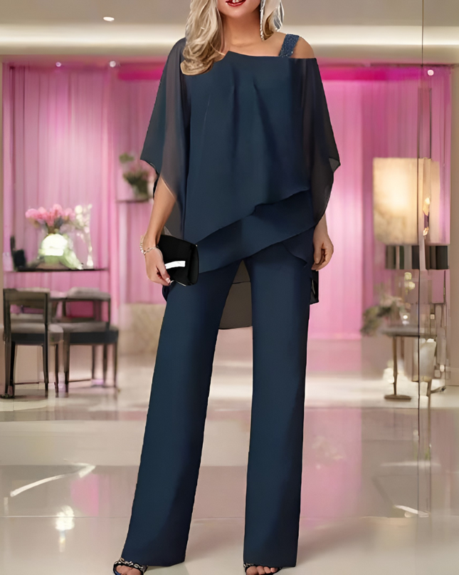 Elvira | Dames Set | Off-Shoulder en Elegant Gesneden