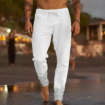 Gerben | Heren Linnen Broek | Luchtig en Comfortabel Casual Design