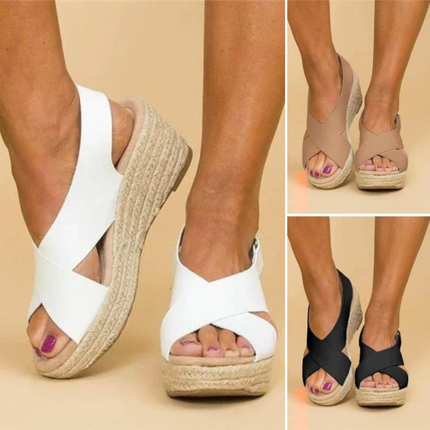 Fabiola | Dames Sandalen | Verstelbare Riemen en Ademend Comfort