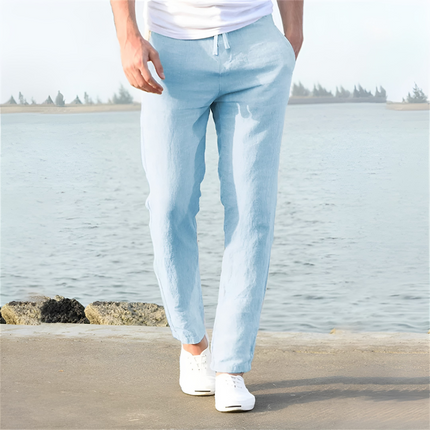 Vincent | Heren Linnen Broek | Ademend en Comfortabel voor Zomerdagen